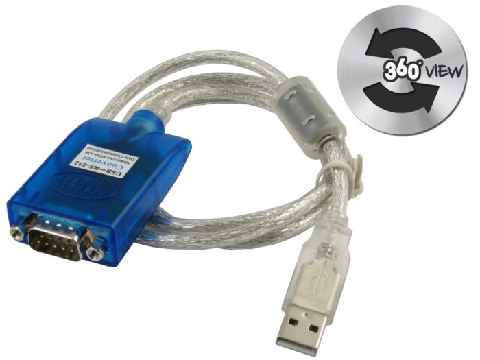 Pro Single Port Usb To Serial Adapter With Activity Led Ft