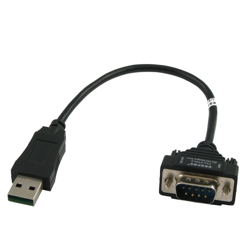 USB to RS-232 Serial DB9 8 Inch Short