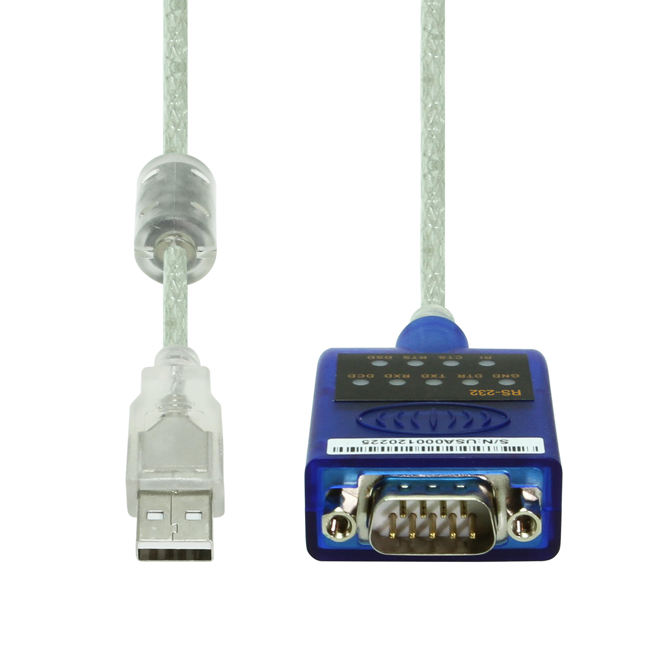 USB RS-232 Serial Adapter With LED Indicators | eduaspirant.com