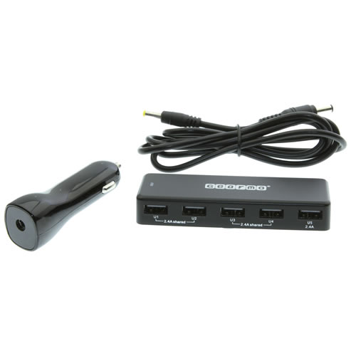 5-Port USB Charger 36W DC Charging for