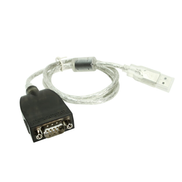 USB Serial RS232 Single Port PRO Adapter with Activity LED 3ft - Image 4