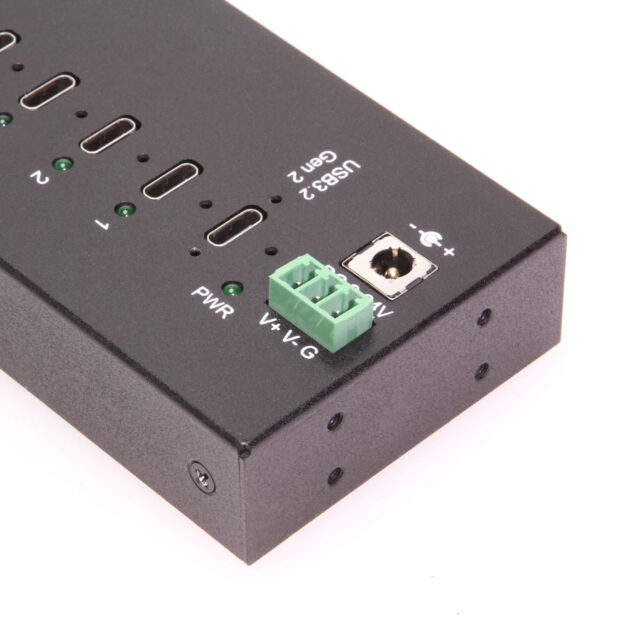 10-Port USB 3.2 Gen 2 Hub - 6 Type-A Ports 4 Type-C Ports w/ Power Supply & ESD Protection - Image 3