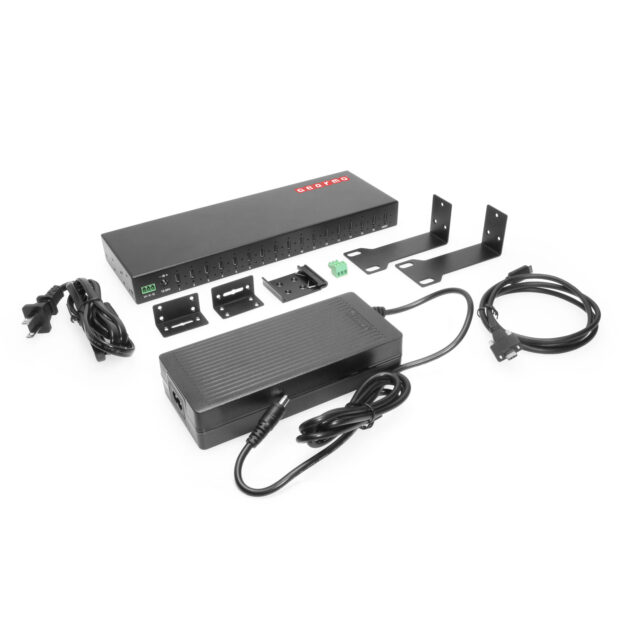 16-Port USB 3.2 Gen 2 Type-C Industrial Rack Mount Compatible Hub w/ ESD Surge Protection - Image 7