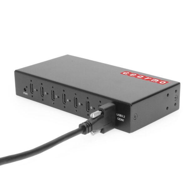 7-Port USB 3.2 Gen 2 Type-C Industrial Surface & DIN-Rail Mount Hub w/ ESD Surge Protection - Image 5